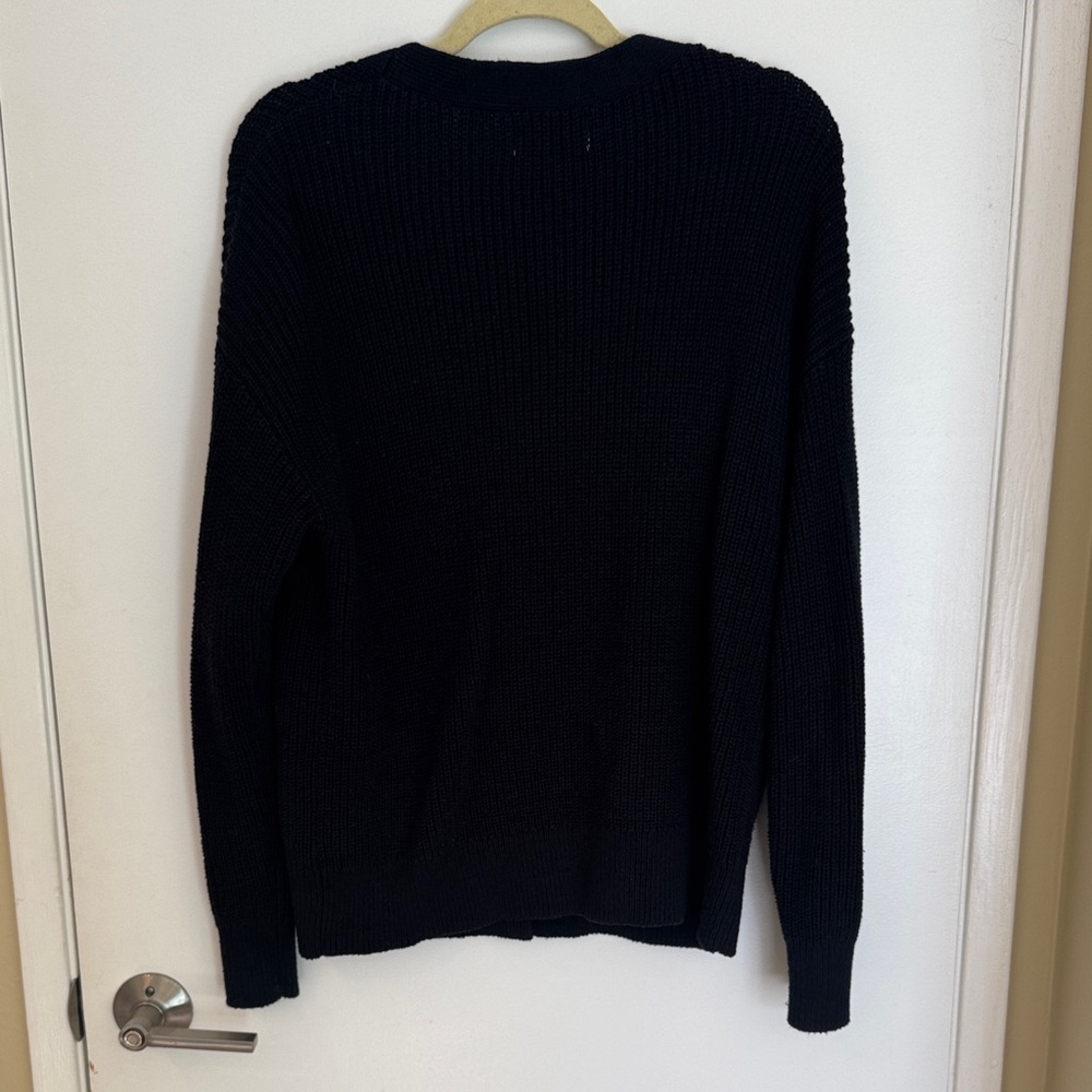 Old Navy Women's Classic Black Cardigan - Picture 8 of 8